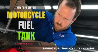 Repairing Motorcycle Fuel Tank Dents: DIY Guide