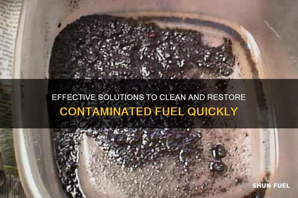 how to fix dirty fuel