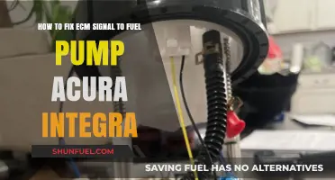 Fixing ECM Signal to Fuel Pump in Your Acura Integra: A Guide
