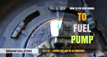 Fixing ECM Signal to Fuel Pump: A Step-by-Step Repair Guide
