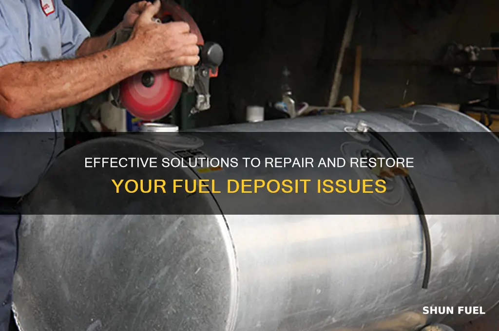 how to fix fuel deposit