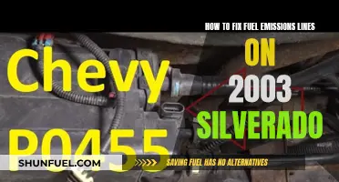 Silverado Fuel Emissions Fix: A Step-by-Step Guide for 2003 Models