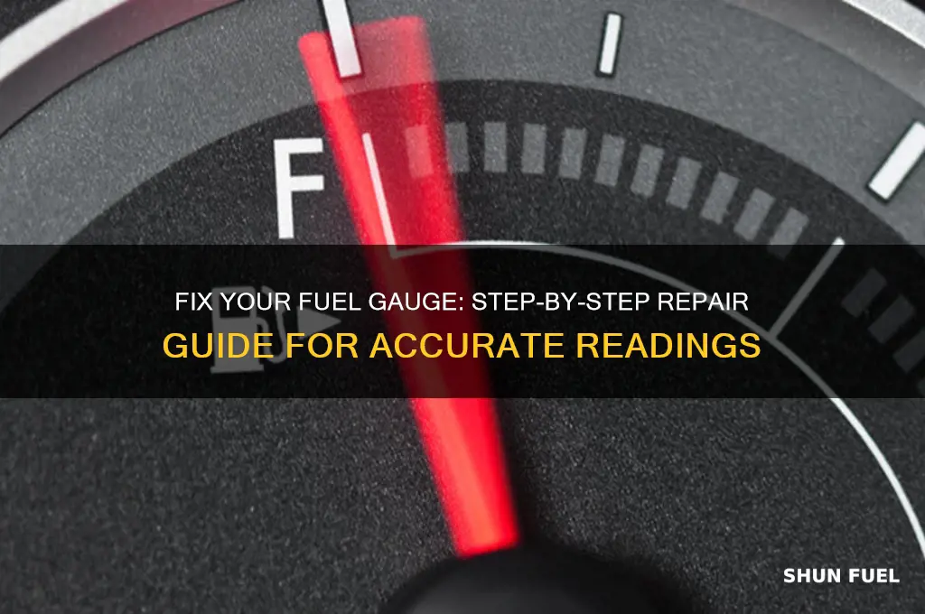 how to fix fuel gage