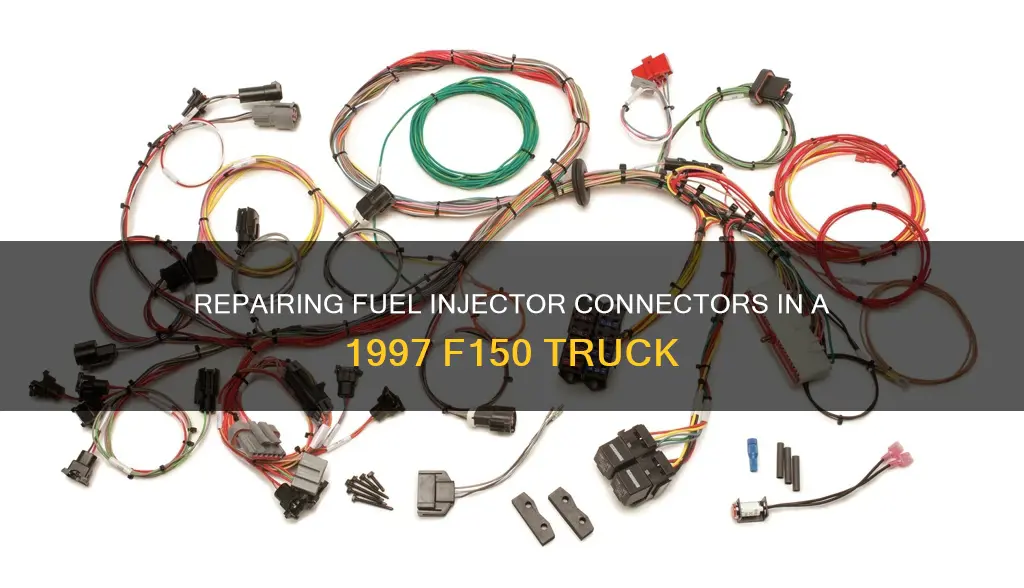 how to fix fuel injector connectors 1997 f150