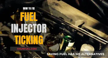 Fixing a Ticking Fuel Injector: A Step-by-Step Guide
