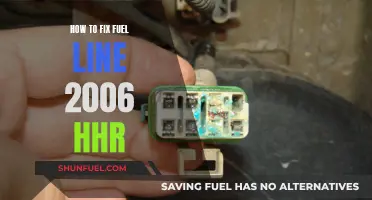 Repairing the Fuel Line in a 2006 HHR: A Step-by-Step Guide