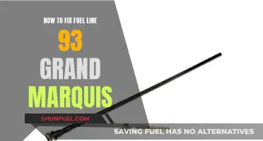 Fixing Fuel Lines: A Step-by-Step Guide for 93 Grand Marquis Owners