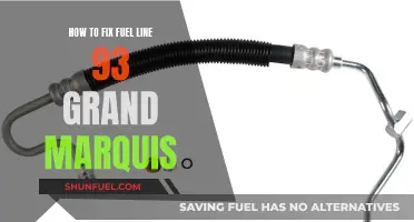 Grand Marquis Fuel Line Fix: A Step-by-Step Guide