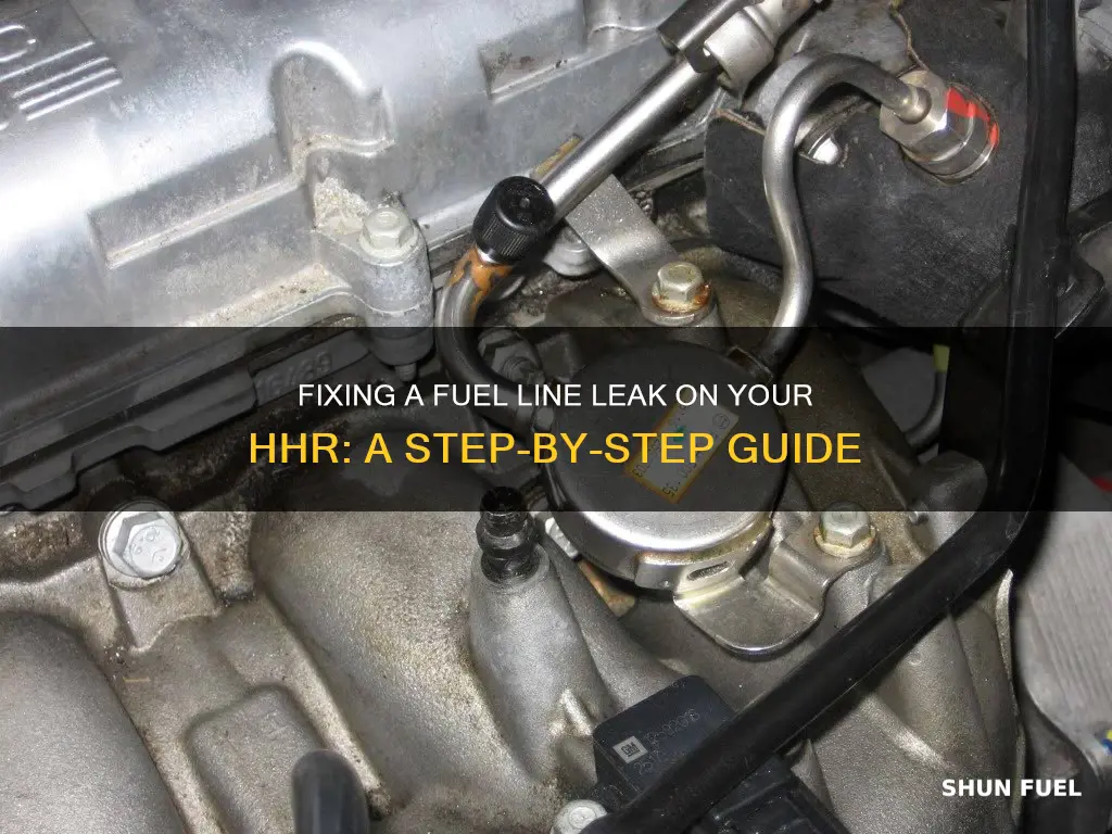 how to fix fuel line leak on hhr