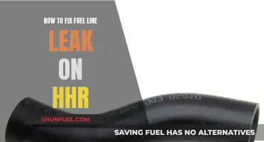Repairing Fuel Line Leaks in HHRs: A Quick Guide