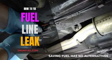 Fixing a Fuel Line Leak: A Step-by-Step Guide