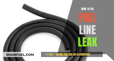Repairing a Fuel Line Leak: Quick and Easy Solutions