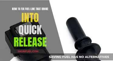 Quick Release Fuel Line Fix: A Step-by-Step Guide