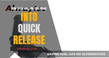 Quick-Release Fuel Line Fix: Easy DIY Guide