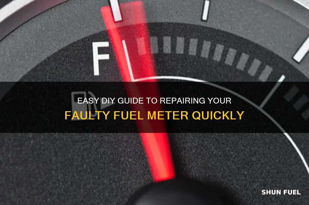 how to fix fuel meter