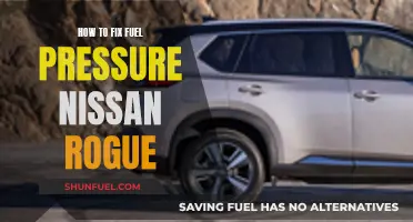 Fixing Fuel Pressure in a Nissan Rogue: DIY Guide