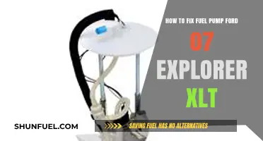 Fixing the Fuel Pump in a 2007 Ford Explorer XLT: DIY Guide
