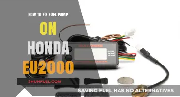 Fixing Your Honda EU2000 Fuel Pump: A Step-by-Step Repair Guide