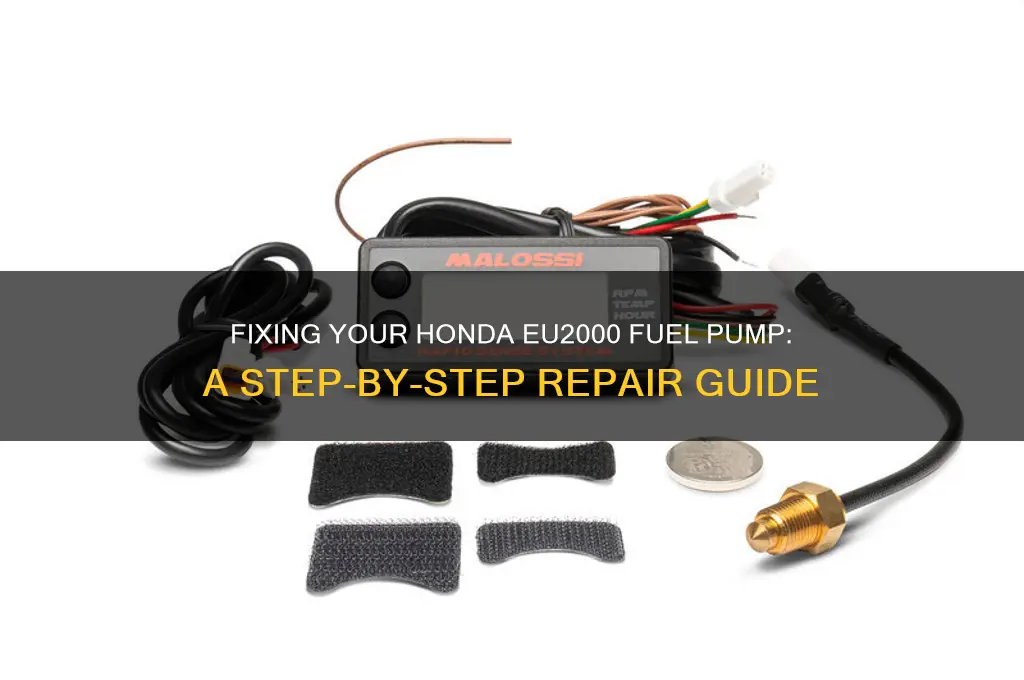 how to fix fuel pump on honda eu2000