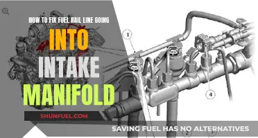 Fixing Fuel Rail Line: Intake Manifold Maintenance
