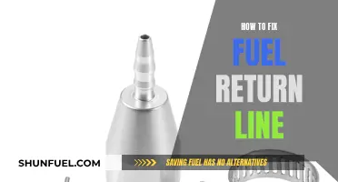 Repairing Your Fuel Return Line: A Step-by-Step Guide