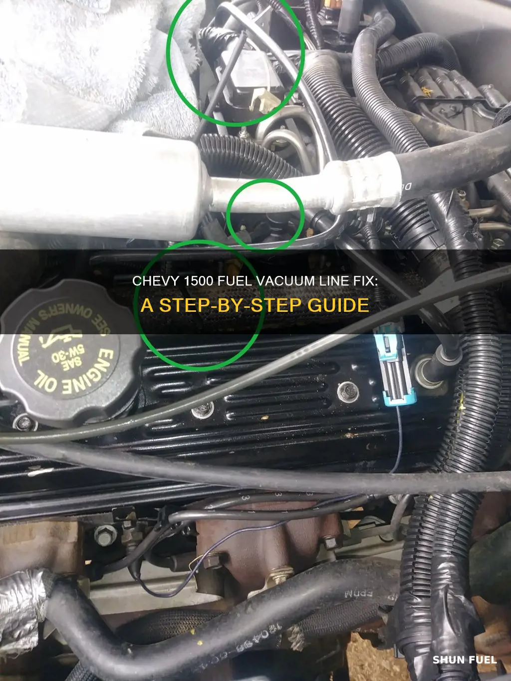 how to fix fuel vacuum line 1997 chevy 1500