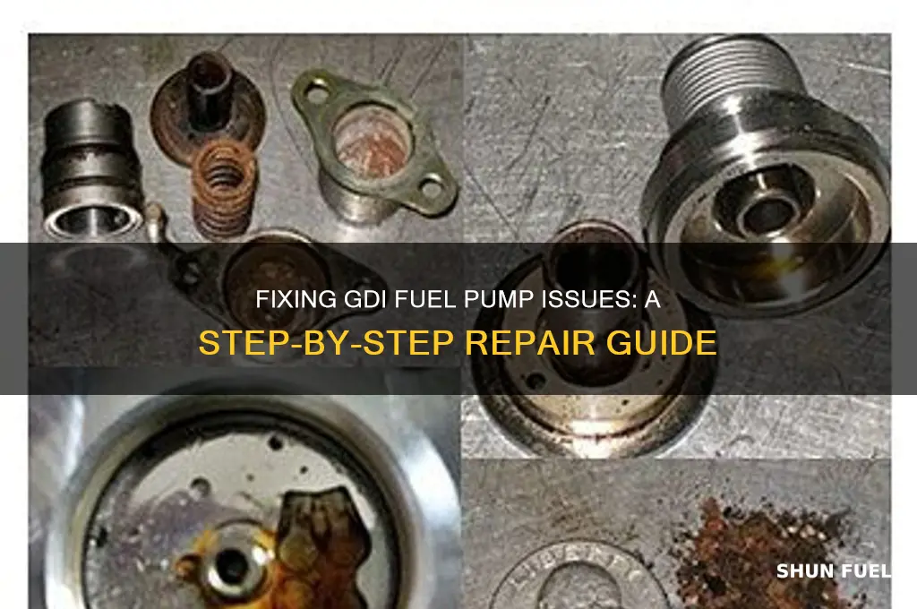 how to fix gdi fuel pump
