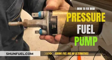 Fixing High-Pressure Fuel Pumps: A Step-by-Step Guide