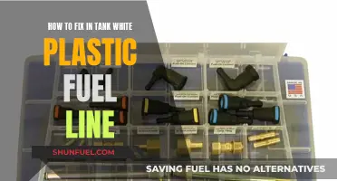 Repairing White Plastic Fuel Lines: A Step-by-Step Guide