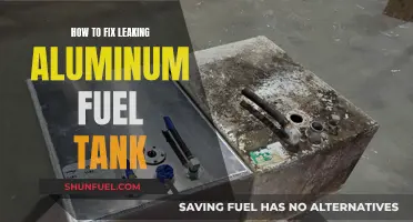 Repairing a Leaking Aluminum Fuel Tank: A Step-by-Step Guide