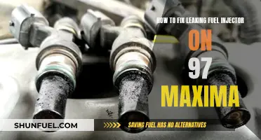 Fixing a Leaking Fuel Injector: 97 Maxima Maintenance Guide