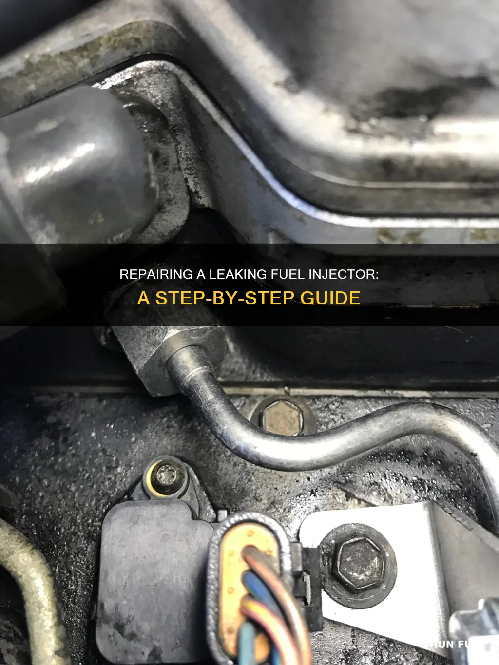 how to fix leaking fuel injector