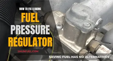 Fixing a Leaking Fuel Pressure Regulator: A Step-by-Step Guide