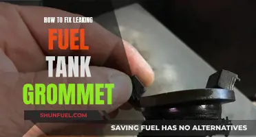 Fixing a Leaky Fuel Tank Grommet: A Step-by-Step Guide