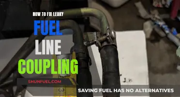 Fixing Fuel Line Leaks: A Step-by-Step Guide to Tightening Couplings