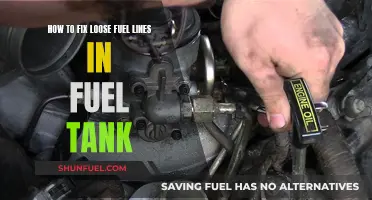 Tighten Up: A Guide to Securing Loose Fuel Lines in Your Tank