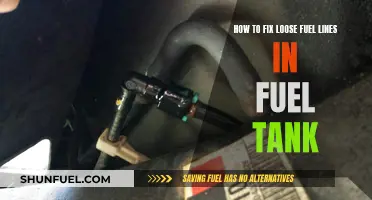 Firming Loose Fuel Lines: Securing Your Tank's Integrity