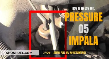 Fixing Low Fuel Pressure in Your 05 Impala