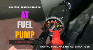 Troubleshooting and Fixing Low Voltage Issues at the Fuel Pump