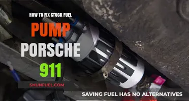Fixing a Stuck Fuel Pump in Your Porsche 911: A Guide