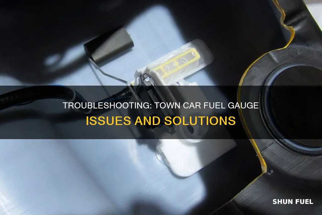 how to fix town car fuel gauge