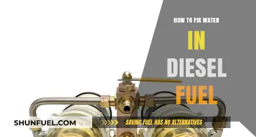 Removing Water from Diesel Fuel
