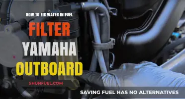 Clearing Water from Your Yamaha Outboard Fuel Filter