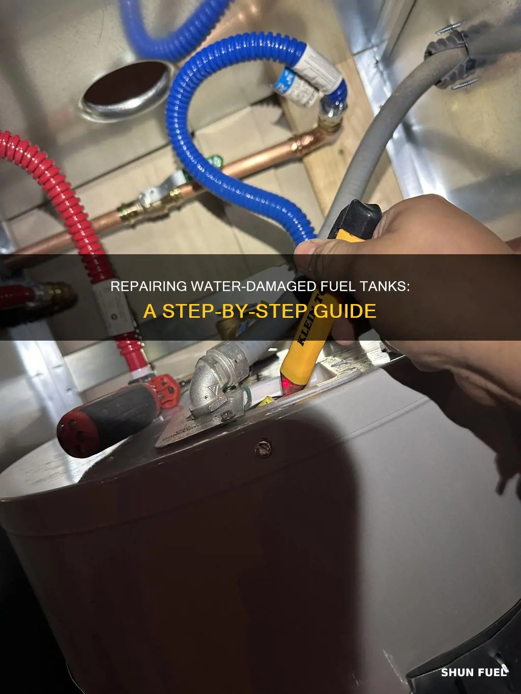 how to fix water in fuel tank
