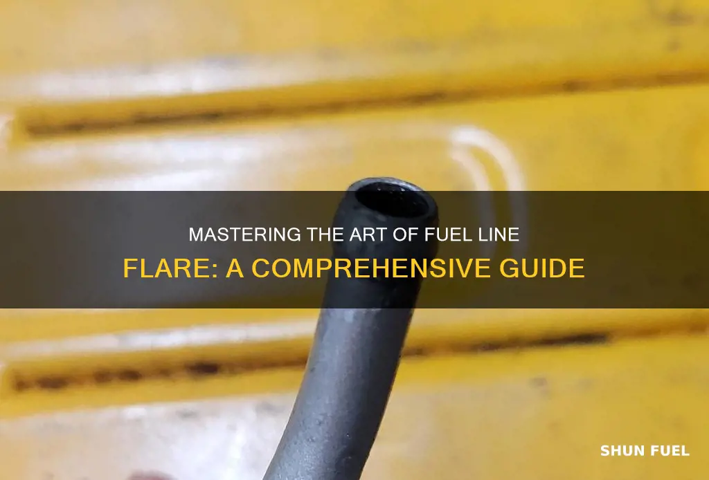 how to flare 3 8 fuel line