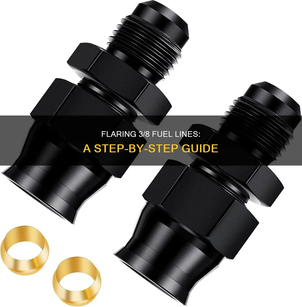 how to flare 3 8 fuel line