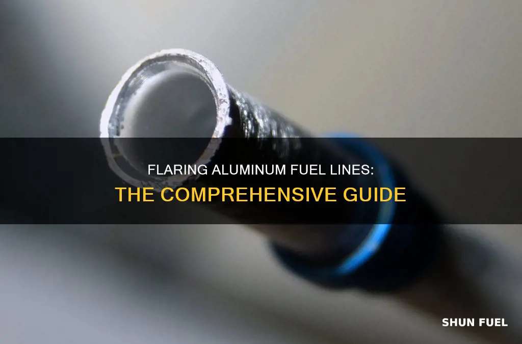how to flare aluminum fuel line