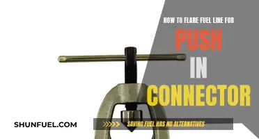 Flaring Fuel Lines: Push-In Connectors Made Easy