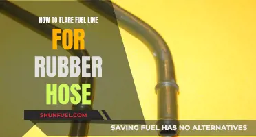 Flaring Fuel Lines: Rubber Hose Connection Guide