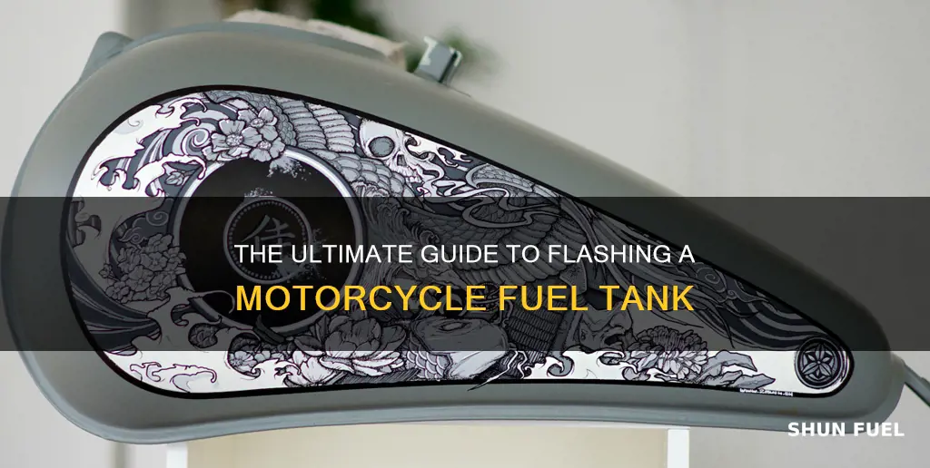 how to flash a motorcycle fuel tank